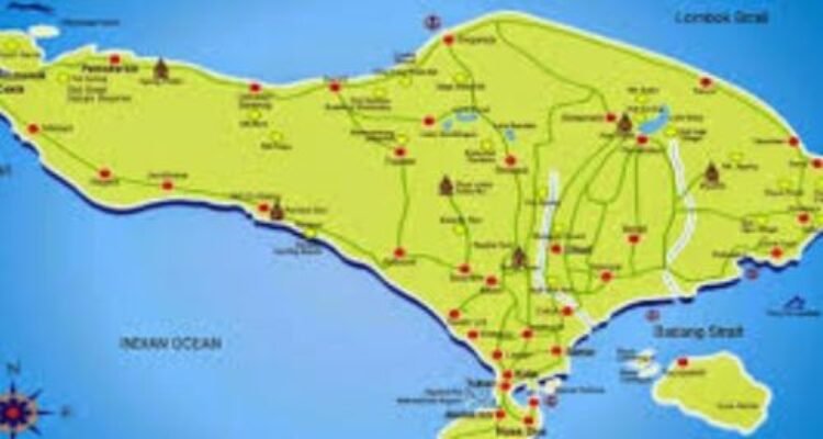 Peta Bali Peta Bali